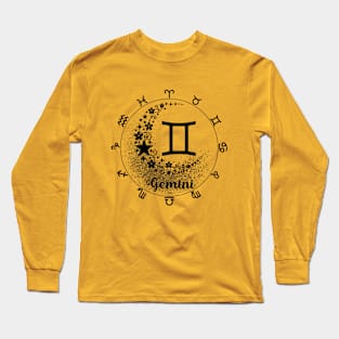 esoteric zodiac signs Long Sleeve T-Shirt